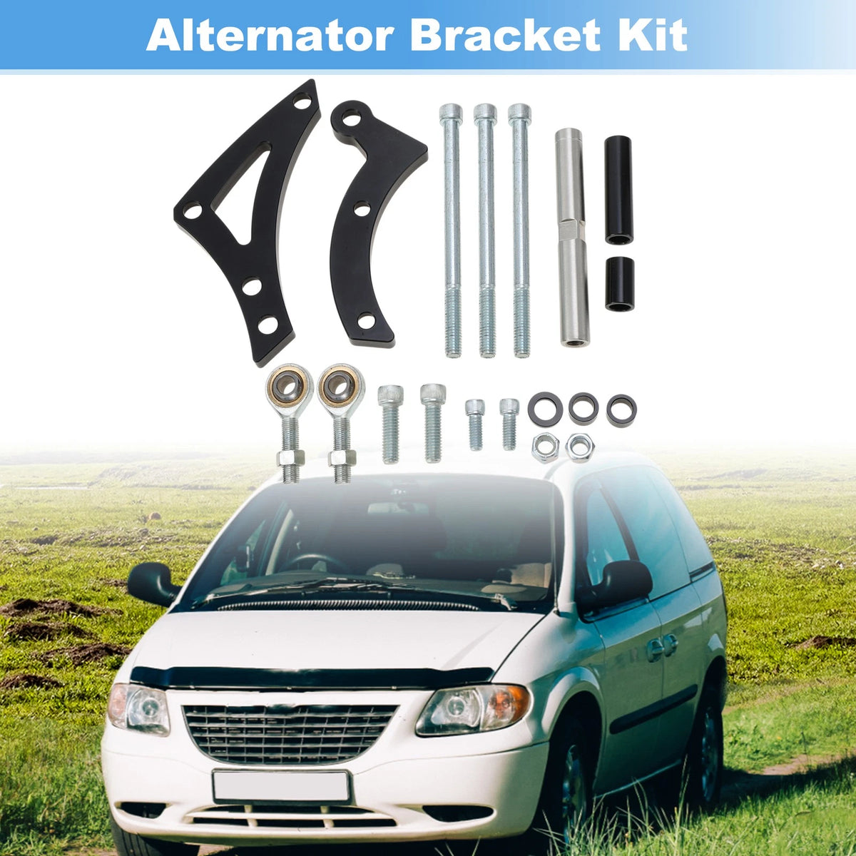 Alternator Bracket Kit for Small Block 318 340 360 for Chrysler Dodge (1957–1974)