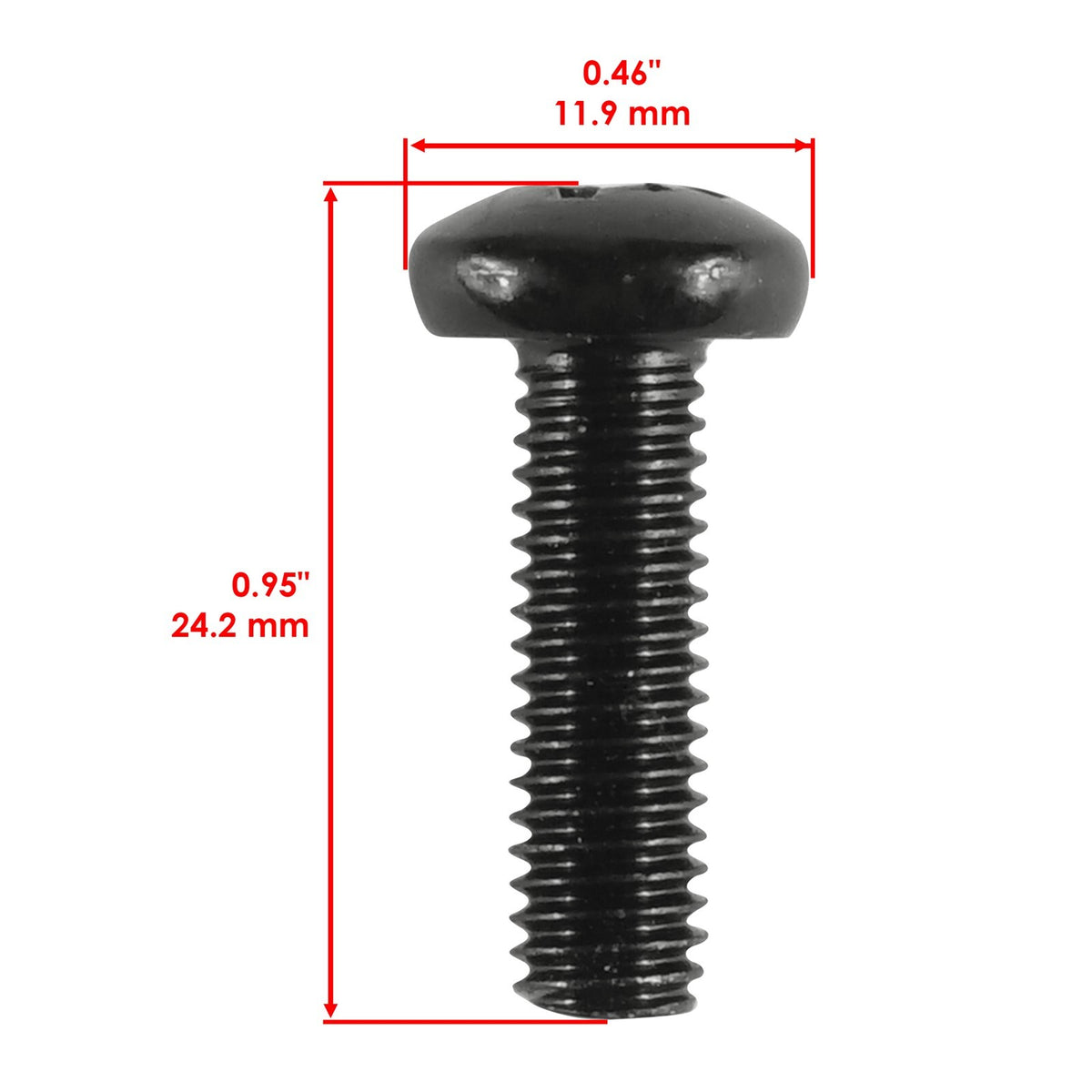 Cylindrical Head Screw M6x20 Replacement for John Deere Gator SST16 SST18 (2010–2019)
