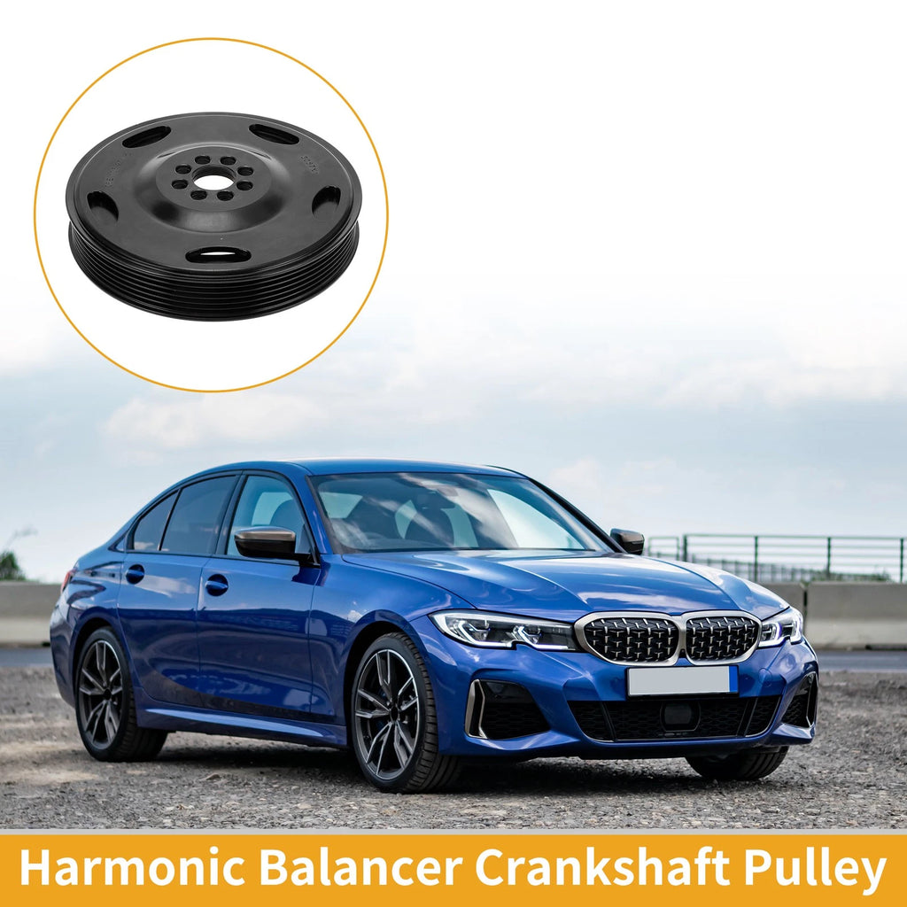 Engine Harmonic Balancer Crankshaft Pulley for Audi A6 (2006–2013)