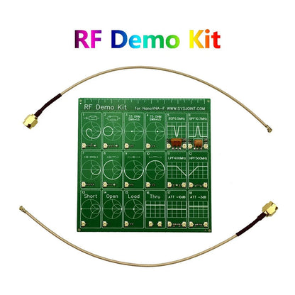 RF Test PCB Motherboard Filter Attenuator Analyzer Tool with Adapter Cables