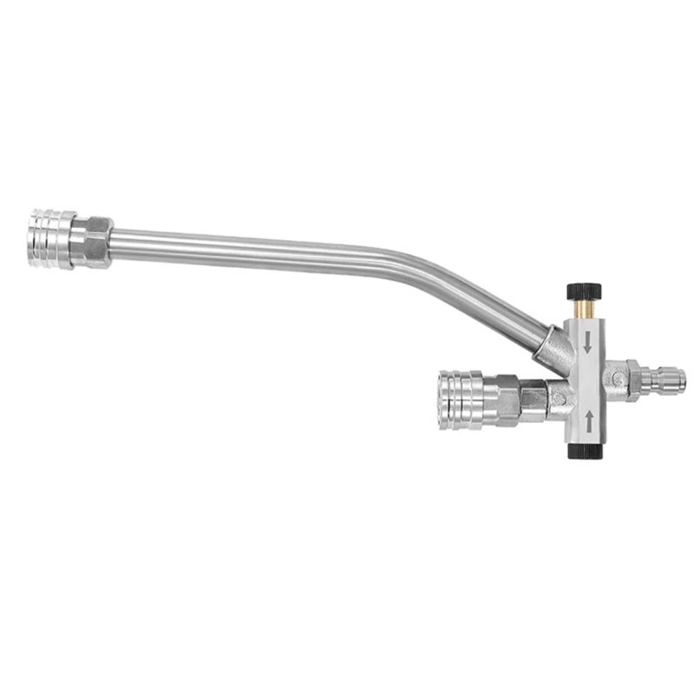 Dual Lance Foam Pole for Pressure Washer (Efficient Soaping & Rinsing)