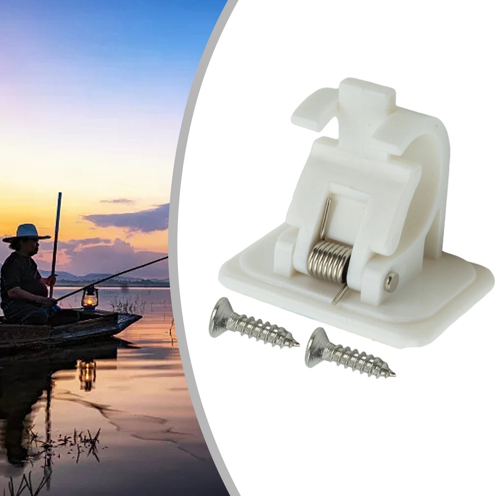 Fishing Rod Rack Holder for Wall Mounting (Self-adhesive)