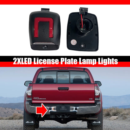3W LED License Plate Light for Toyota Tacoma (2005–2015) & Tundra (2000–2013)