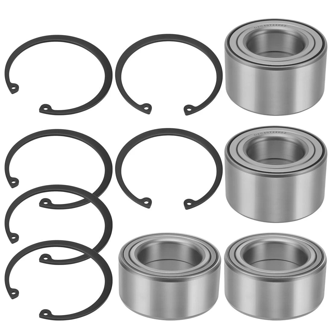 Front & Rear Wheel Bearing Kits for Polaris Brutus RZR 570 (2012–2018)