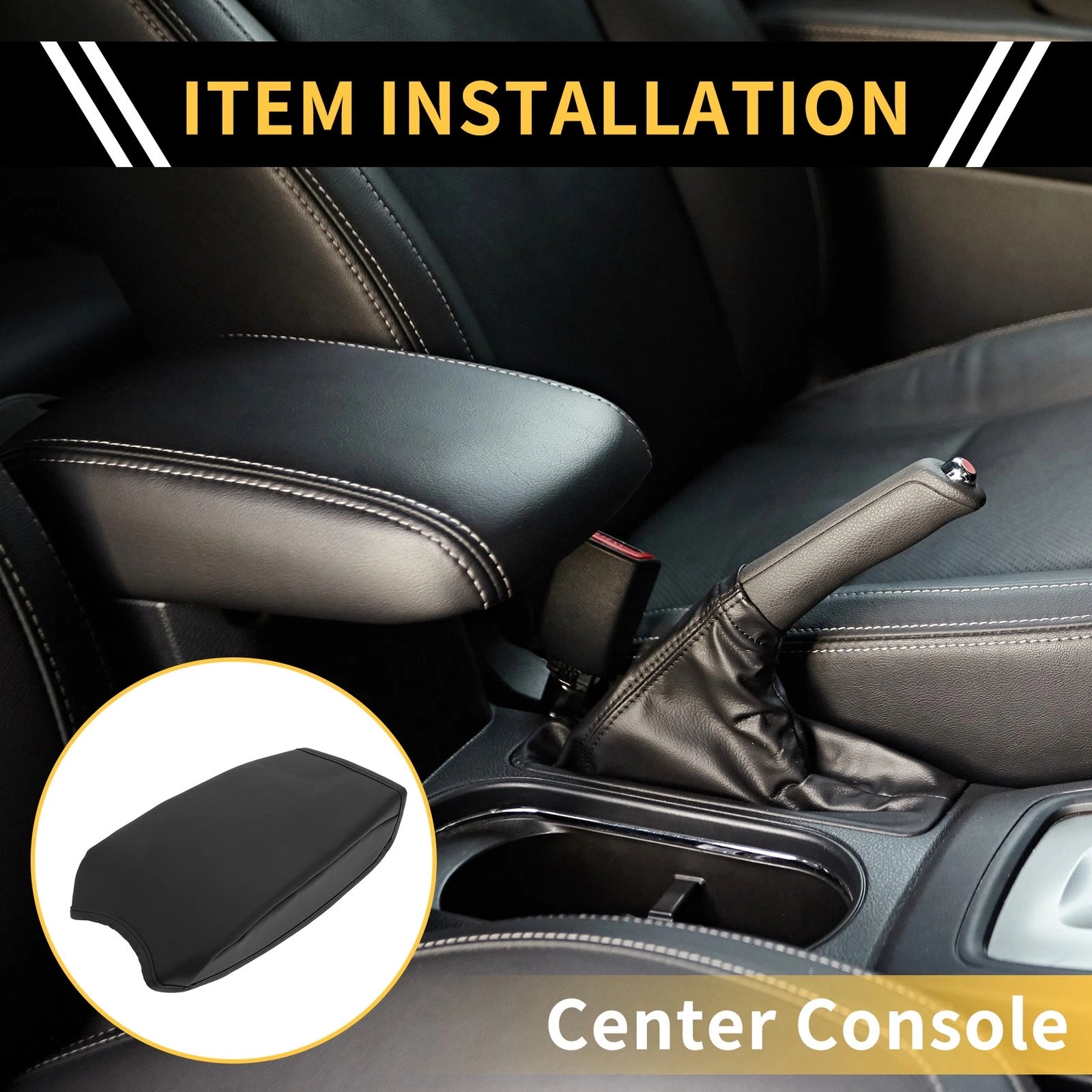 Console Lid Armrest Cover Replacement for Toyota Tacoma (2005–2023)