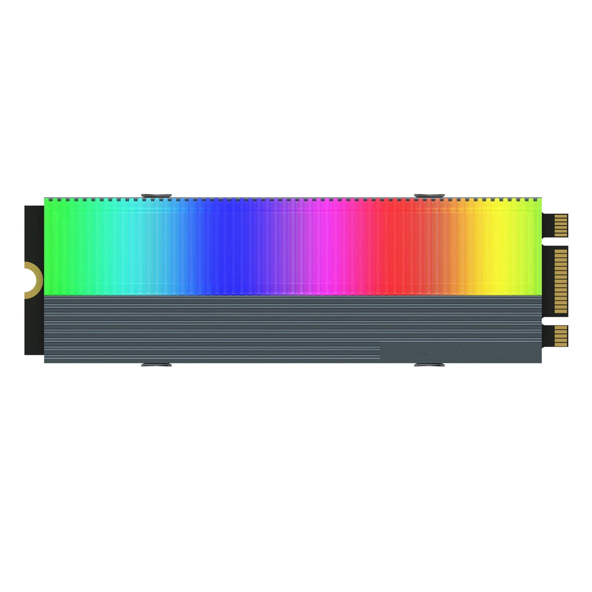 M.2 2280 NVME ARGB SSD Heatsink Cooler for Universal Applications