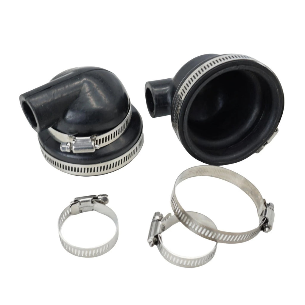2X Heat Exchanger End Cap for Volvo Penta MD 2030 (Replaces 3580326, 145536370)