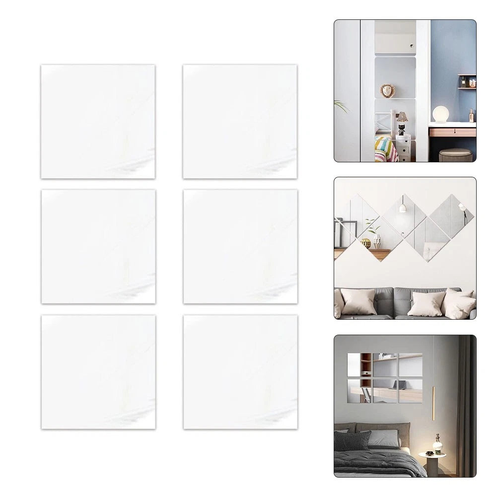 Wall Stickers for Bathroom Mirror Tile - Waterproof Decor