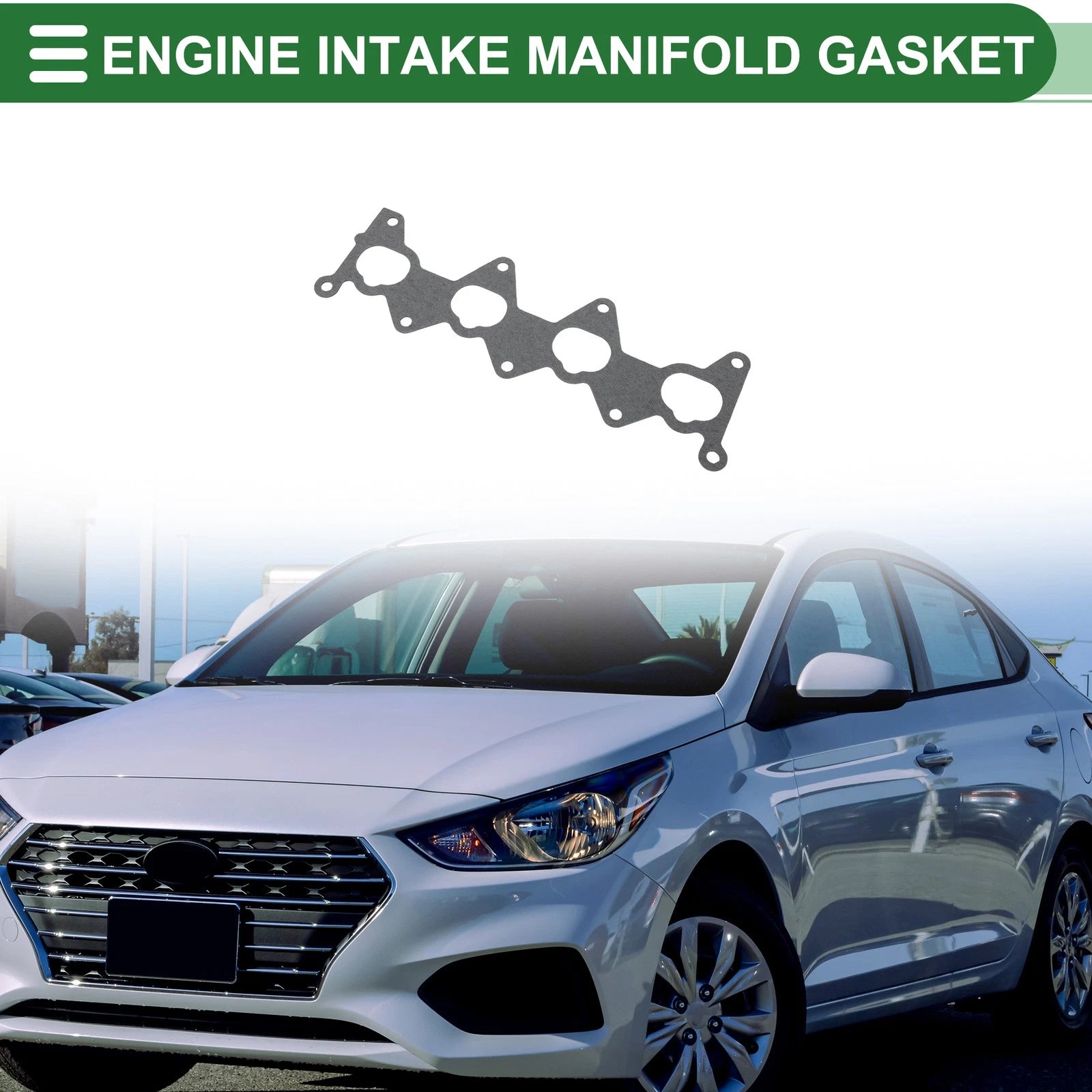 Engine Intake Manifold Gasket Replacement for Hyundai Accent (2005–2010)