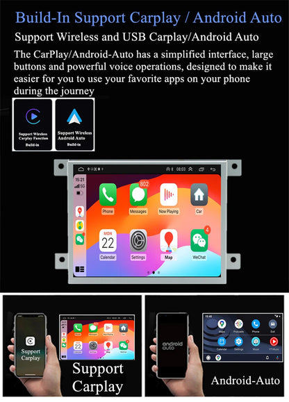 8.4'' Android 14 4+32GB Car Stereo Radio GPS Navi Unit For Dodge Chrysler Jeep