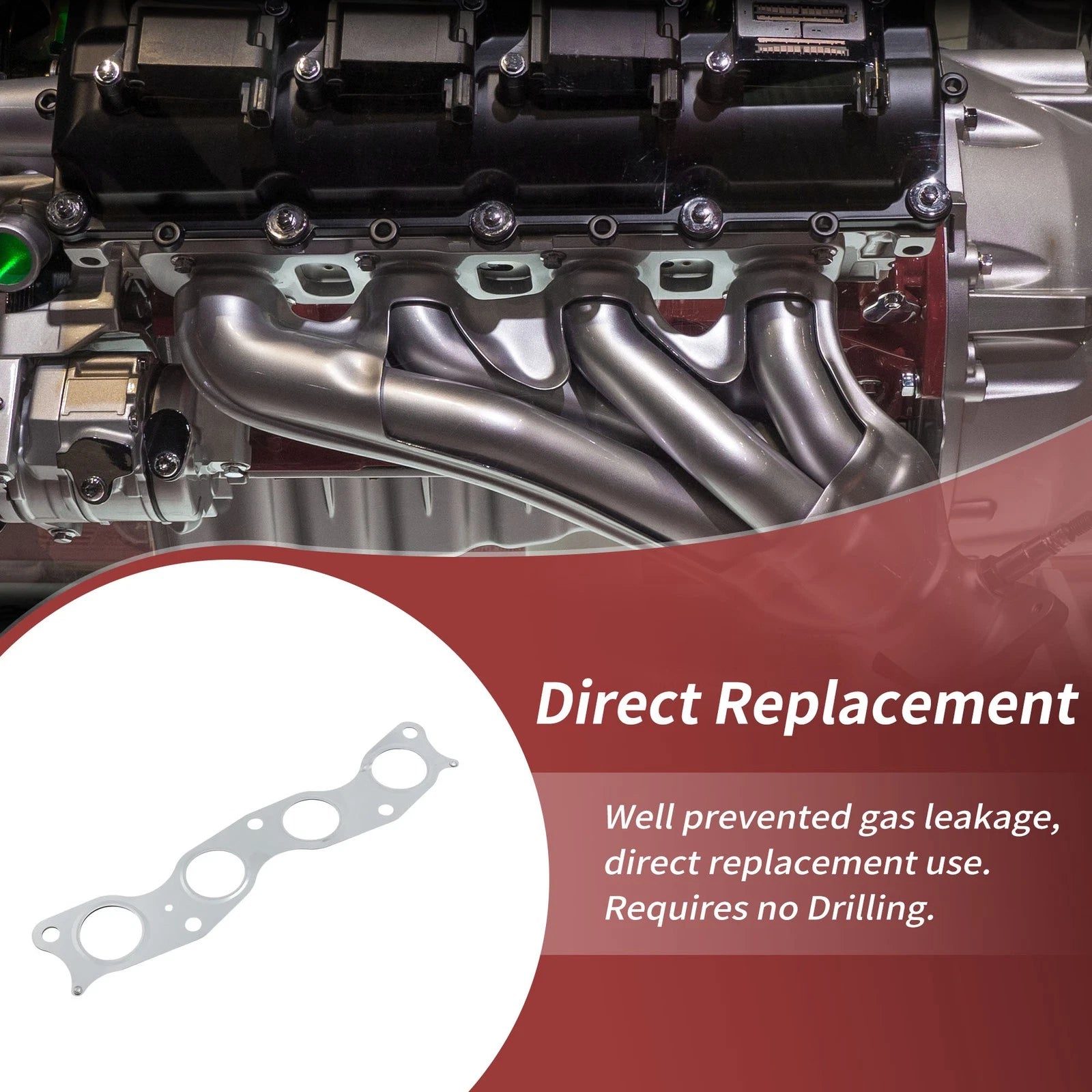 Exhaust Manifold Header Gasket Replacement for Honda Airwave (2004–2016)