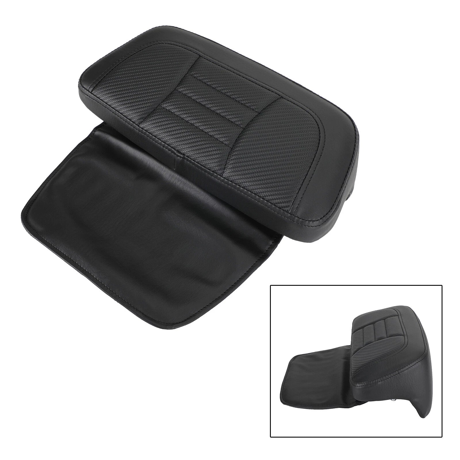 Chopped Pack Trunk Backrest Pad for Touring Road Glide Road King (2014–Up)