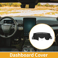 Dashboard Cover for Hyundai Elantra 2012–2017 Anti-Slip Black 1 Pcs