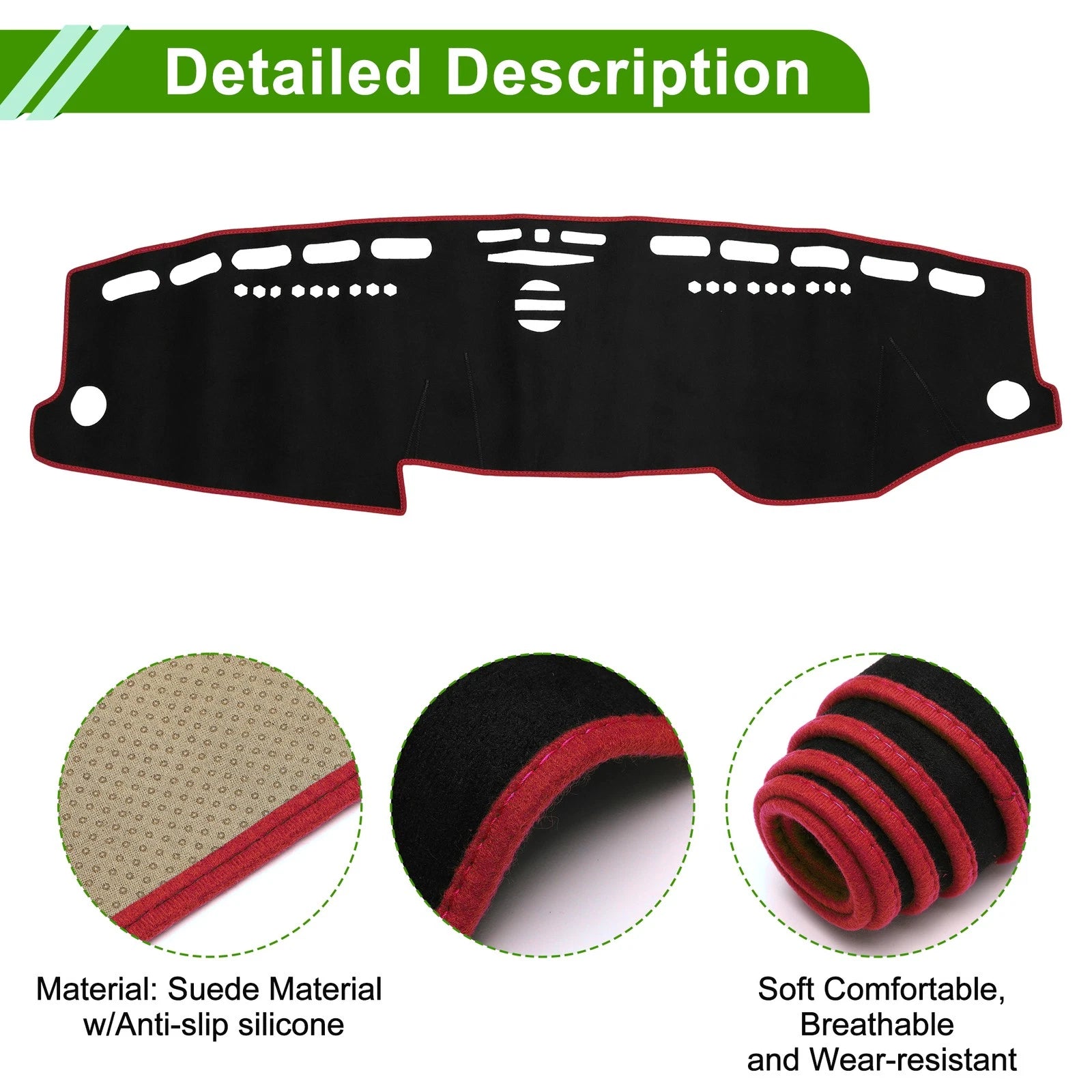 Dashboard Dash Cover Mat for Mercedes E-Class (2010–2015) Sun Protector Pad