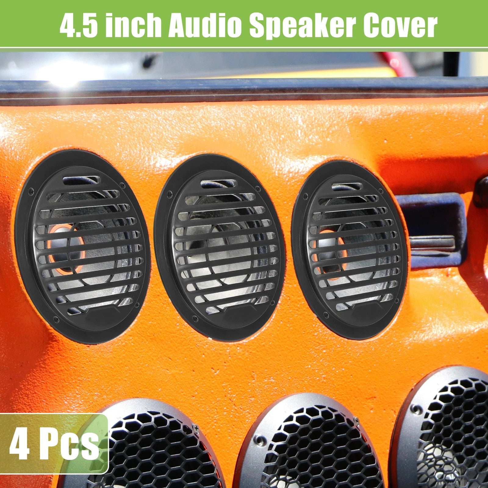 4pcs Speaker Grill Cover for Car Subwoofer (Universal)