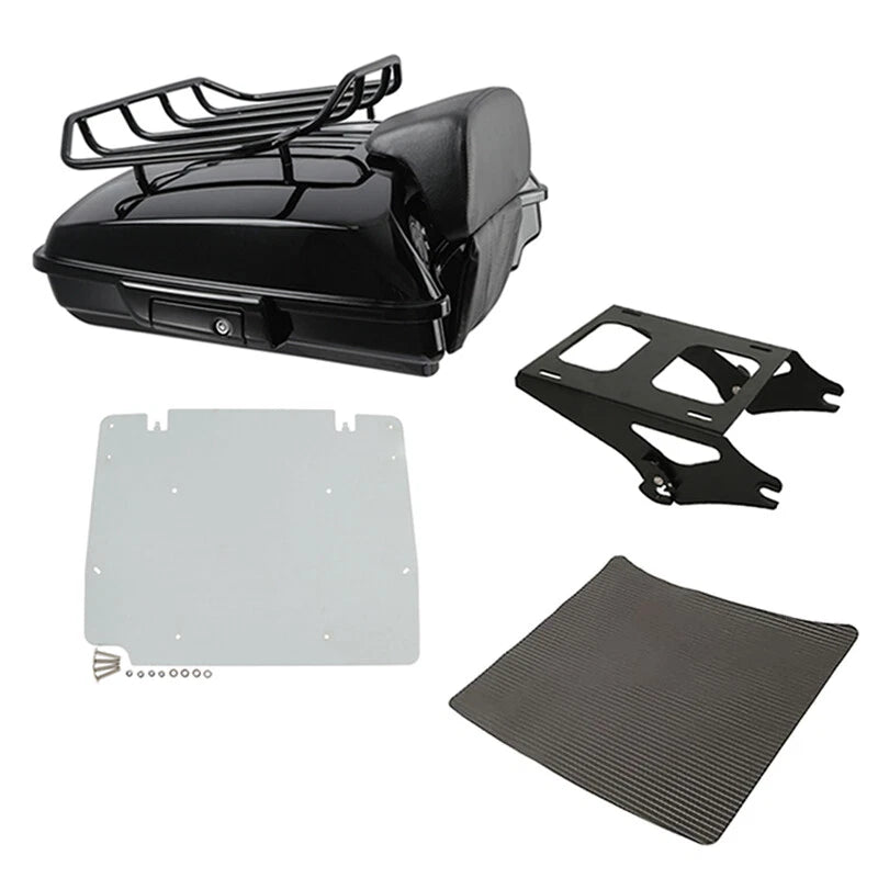 Trunk Backrest Mounting Base Plate for Harley Road Glide (2014–2026)