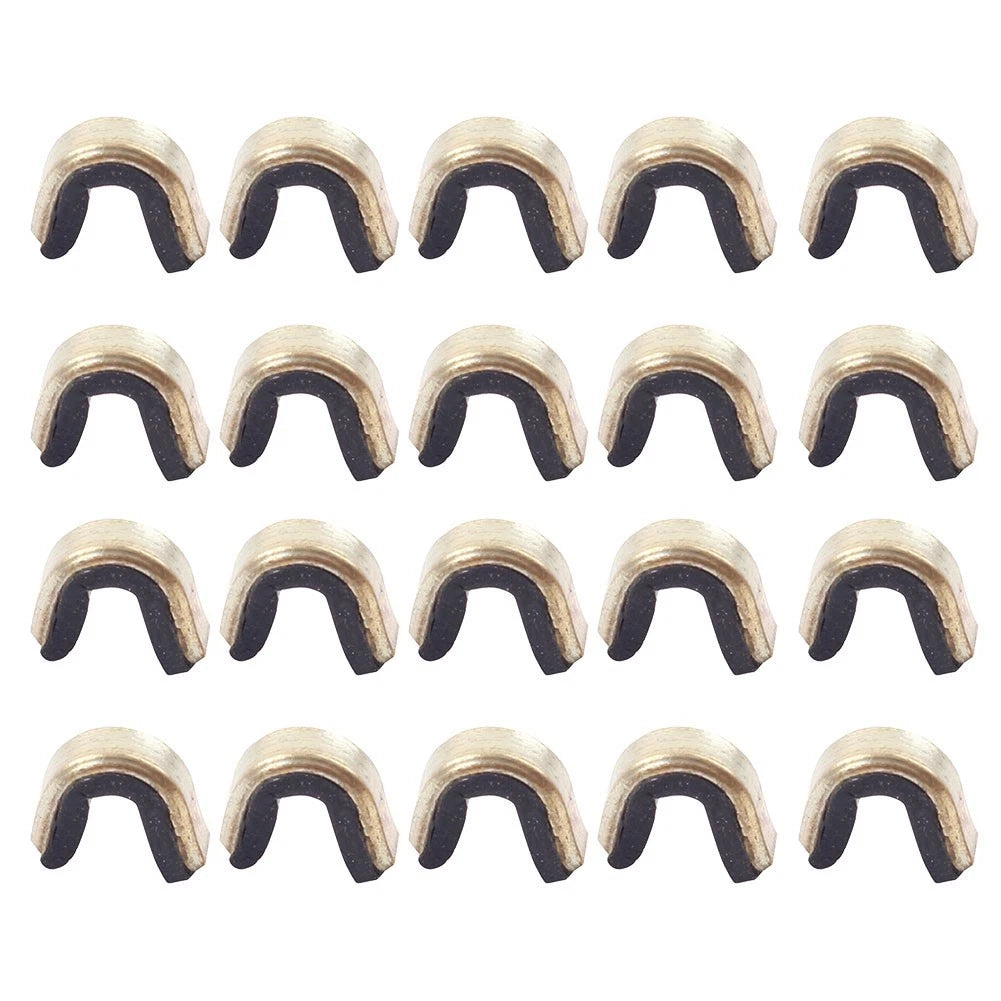 20pcs Bow String Nock Points Buckle Clips for Archery
