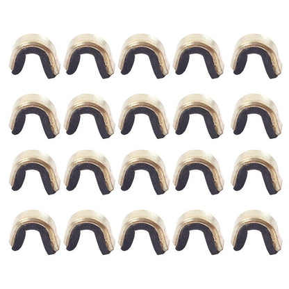 20pcs Bow String Nock Points Buckle Clips for Archery