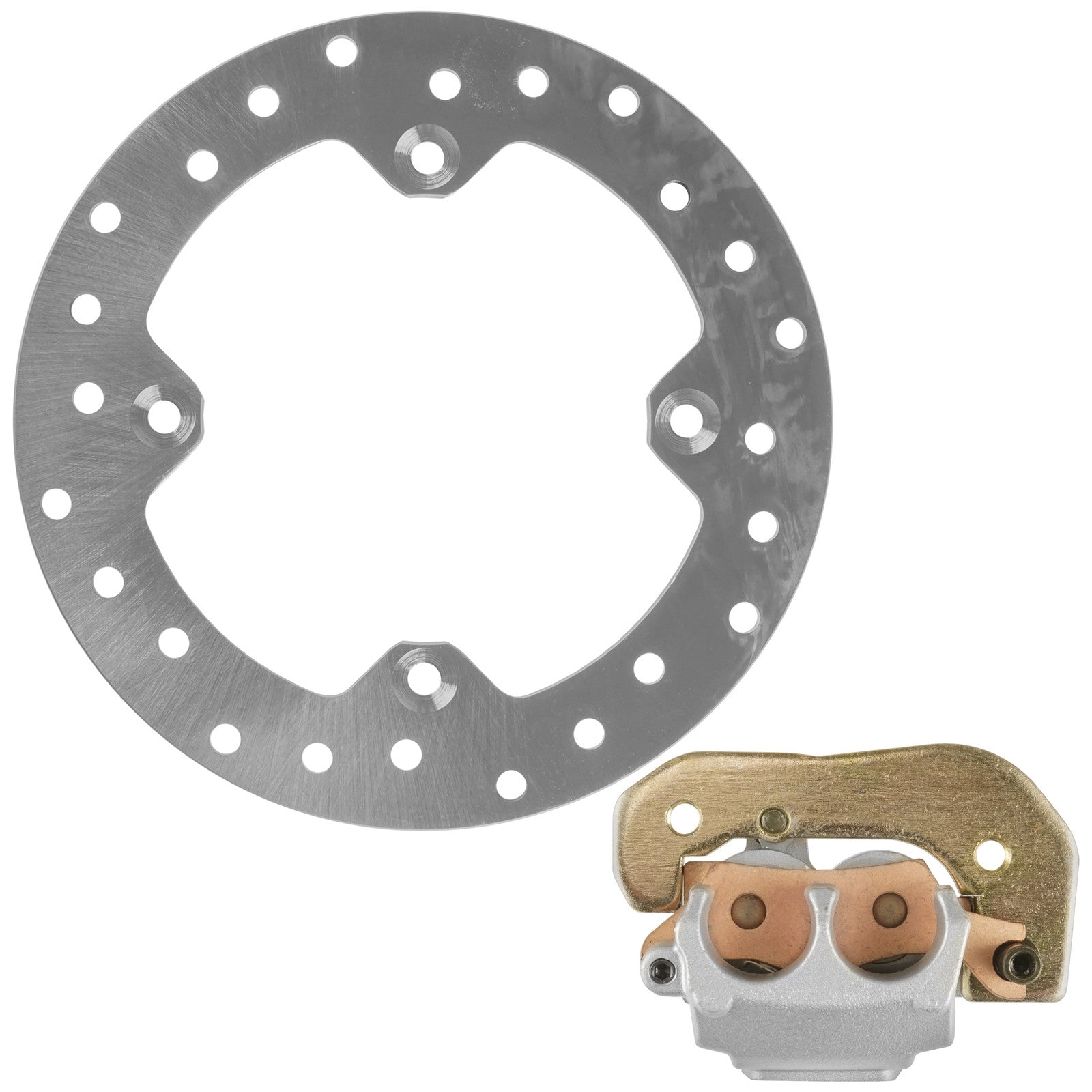 Front Left Brake Caliper with Brake Disc for CanAm Outlander 1000R (2018–2024)