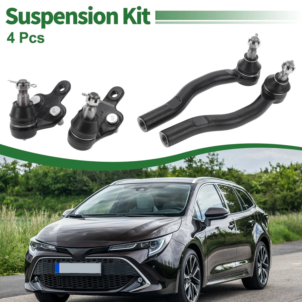 Front Suspension Kit Outer Tie Rod Ends Lower Ball Joint for Toyota Solara (2000–2008)