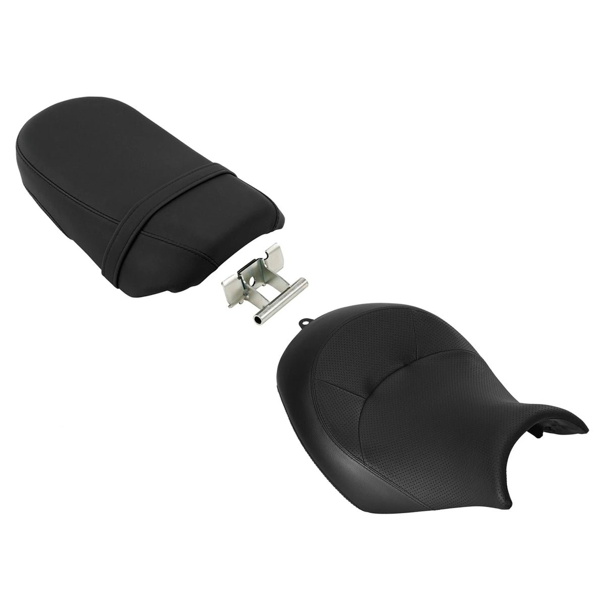 Black Driver & Passenger Seats for Kawasaki Vulcan S 650 (2015–2025) 24 23 22