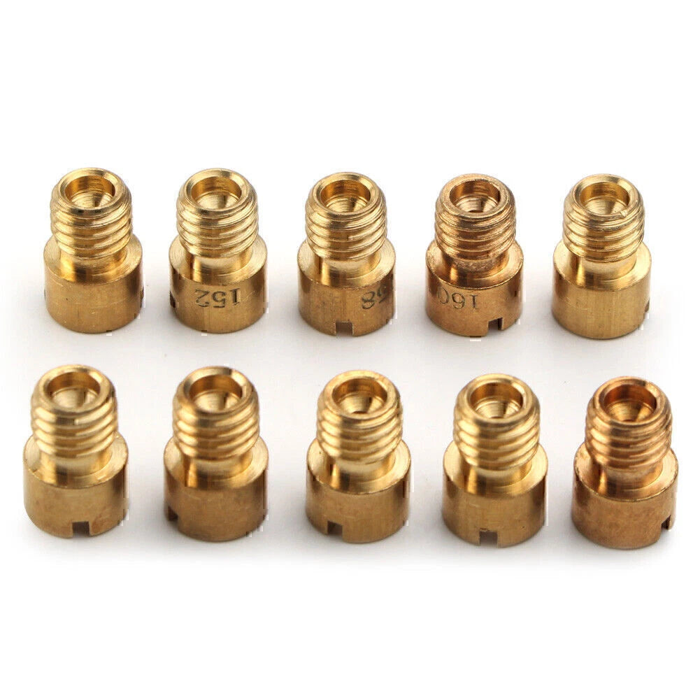 10 Pcs M5 Nozzle Intake Carburetor Main Jets for