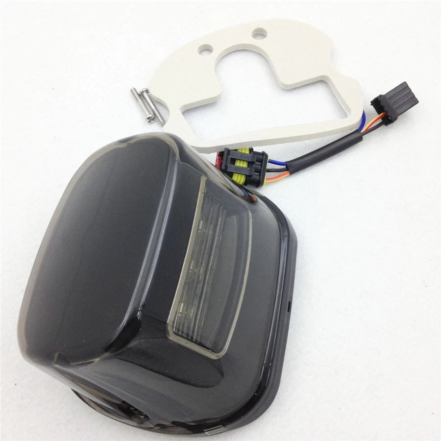 HTTMT Tail Brake Light for Harley FXST FXSTS FXSTB FXSTC (2003–Present) Smoke Lens