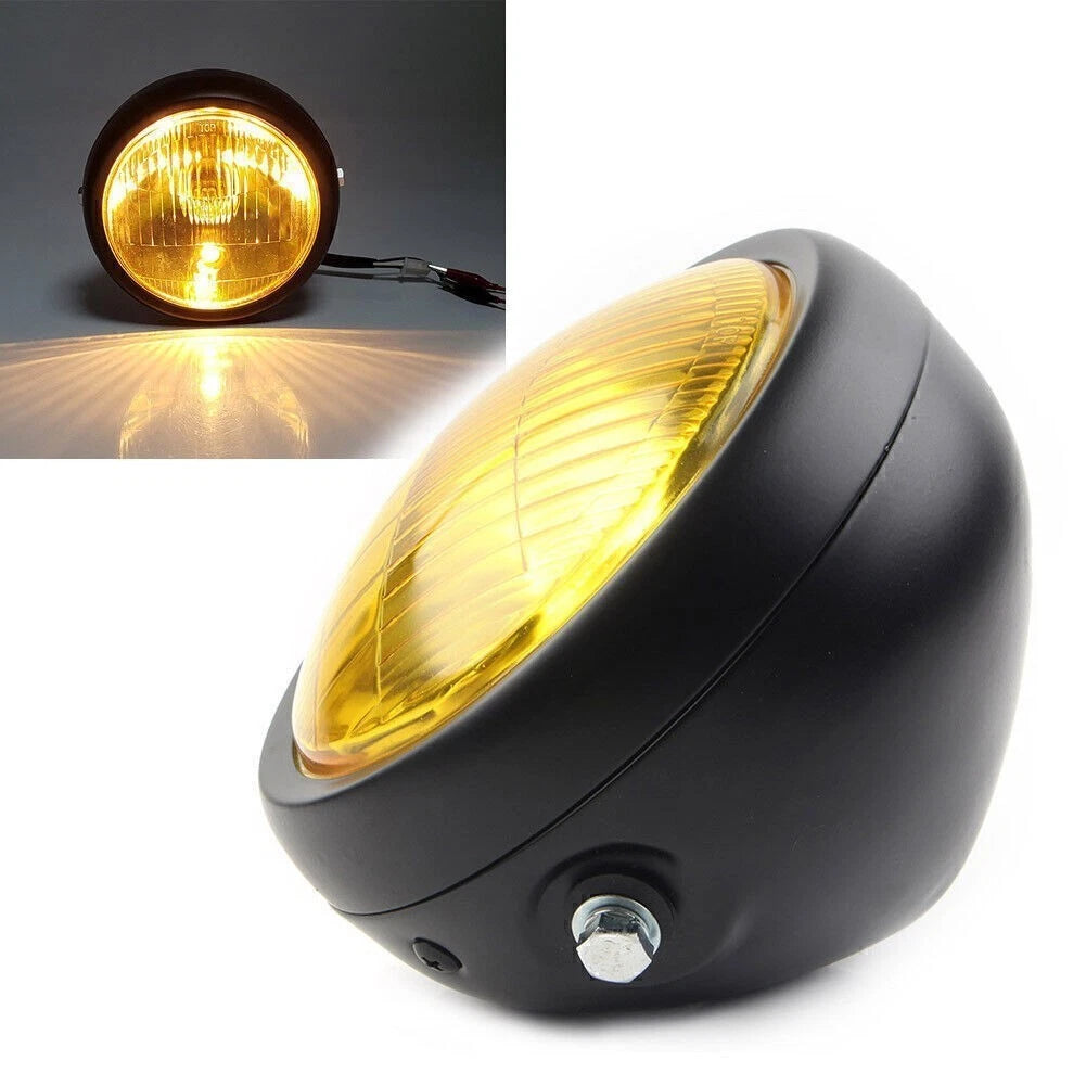 5.75" Retro Headlight for Harley Dyna FXDL, Softail, Sportster
