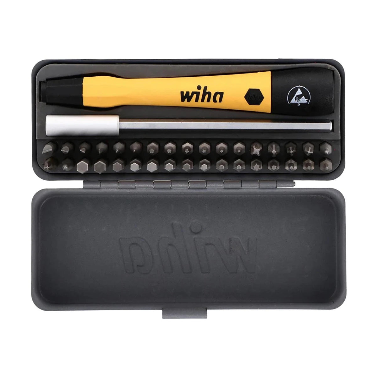 36-Piece ESD Precision Micro Bit Set for Wiha GoBox