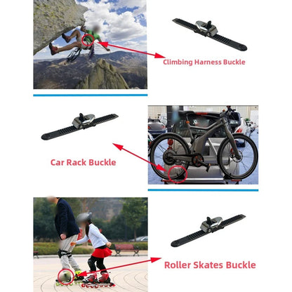 Adjustable Inline Skate Strap with Buckle for Roller Skates