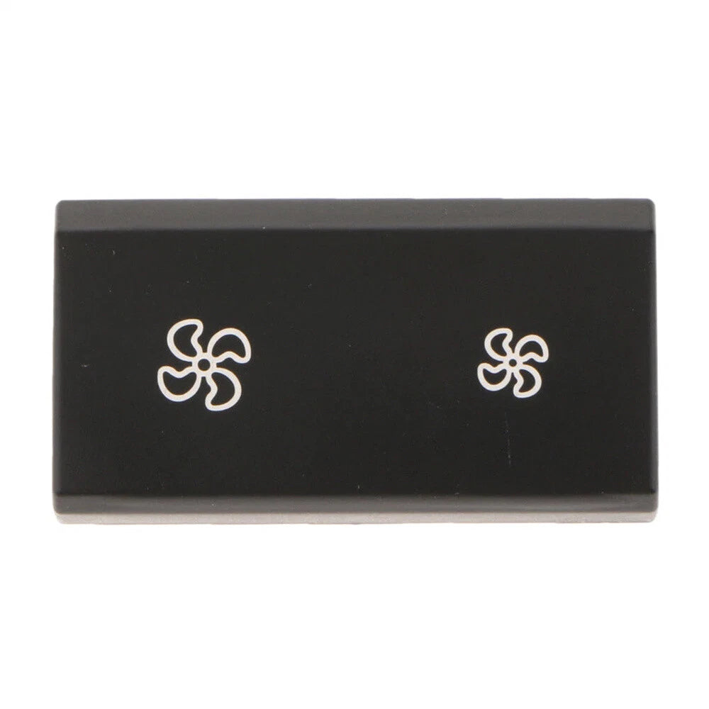 A/C Fan Switch Button Cover for BMW X5 X6 E70 E71 (2008–2013)