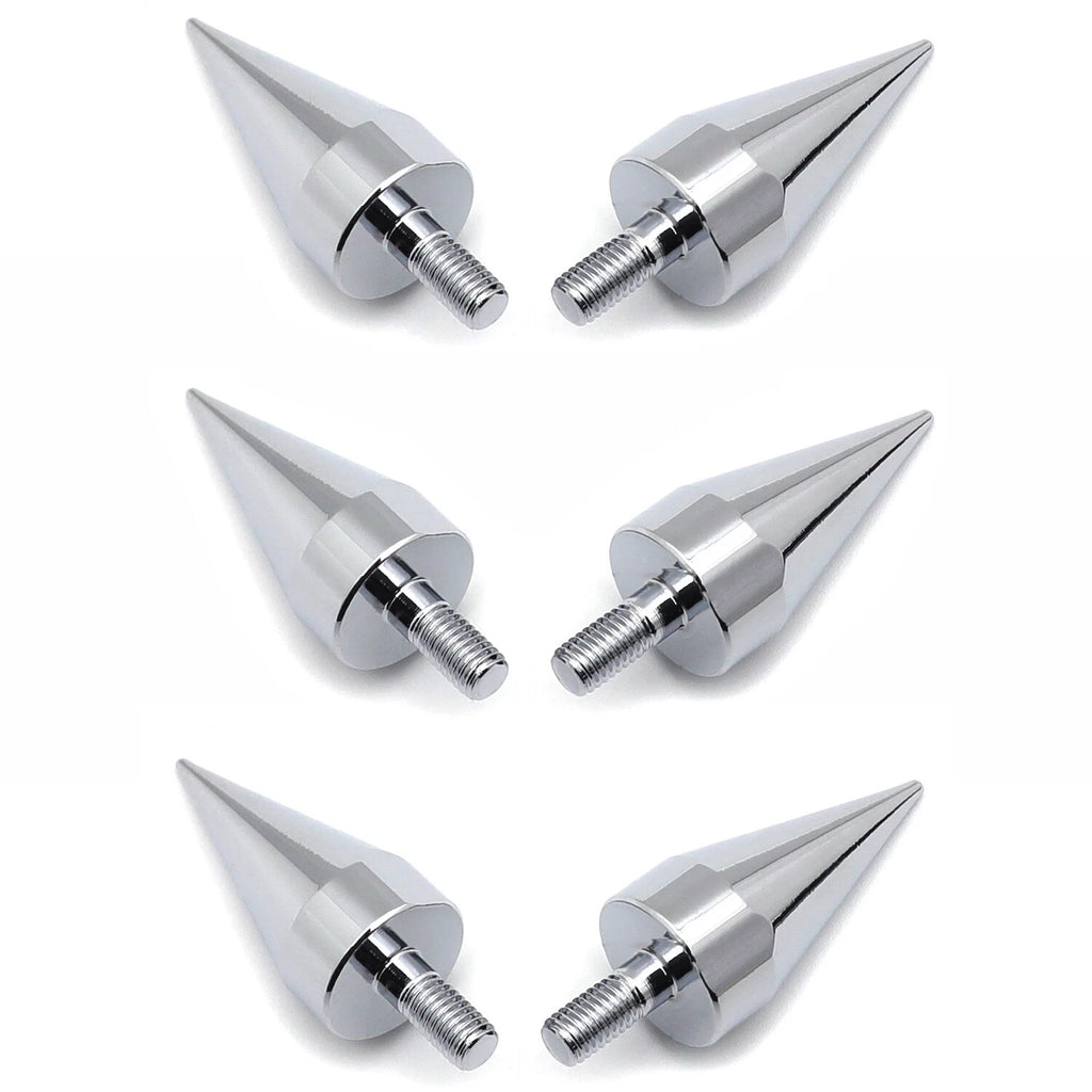 6PC Spike Bolt Set for Universal Motorcycle Windscreen Fairings