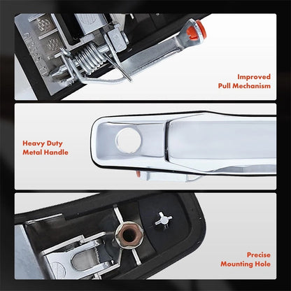 Upgraded Metal Exterior Door Handle for Silverado 1500, Escalade (2007–2014)