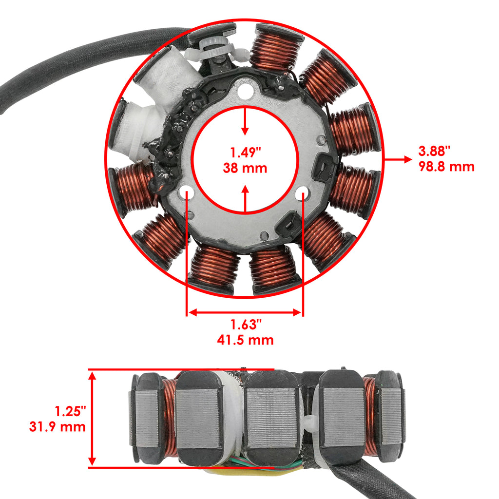 Stator Assembly OEM Replacement for Arctic-Cat Z 440 Sno Pro (2001–2003)