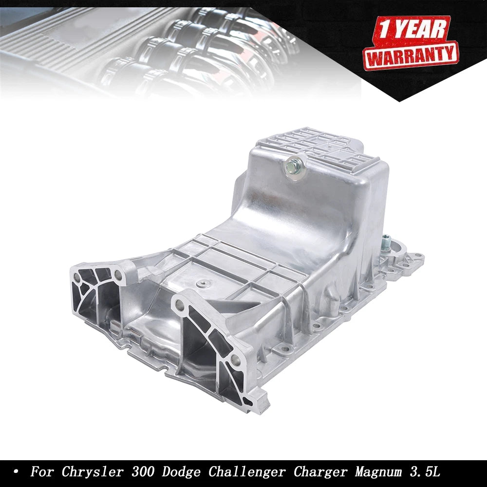 Engine Oil Pan for Chrysler 300, Dodge Challenger, Charger, Magnum (2005–2010)