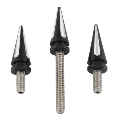 3x Windshield Trim Screw for Harley Electra Glide, Street Glide, Ultra Limited (2014–2023) Black