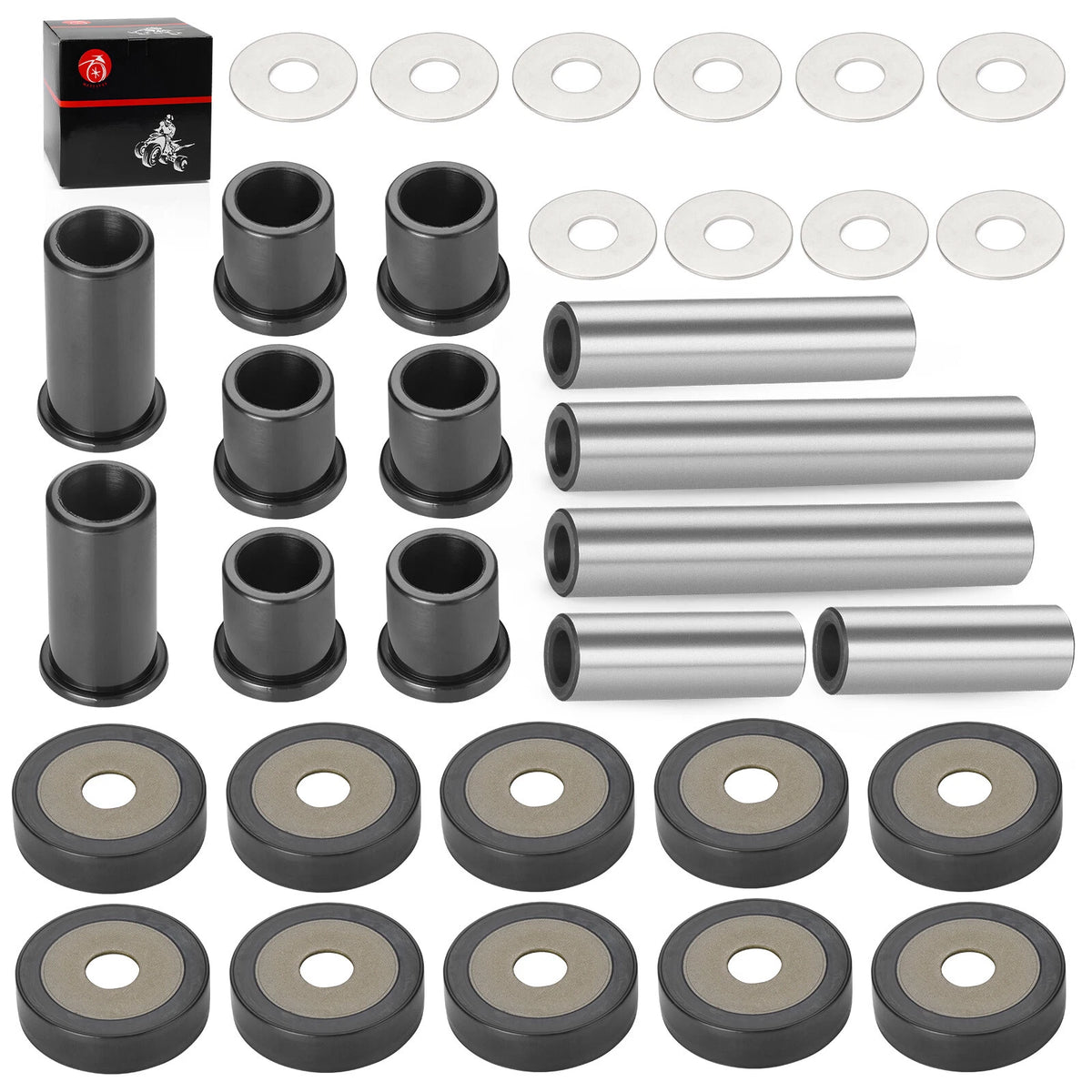 Rear A-Arm Bushing Rebuild Kit for Suzuki King Quad 700 LT-A700X (2005–2007)