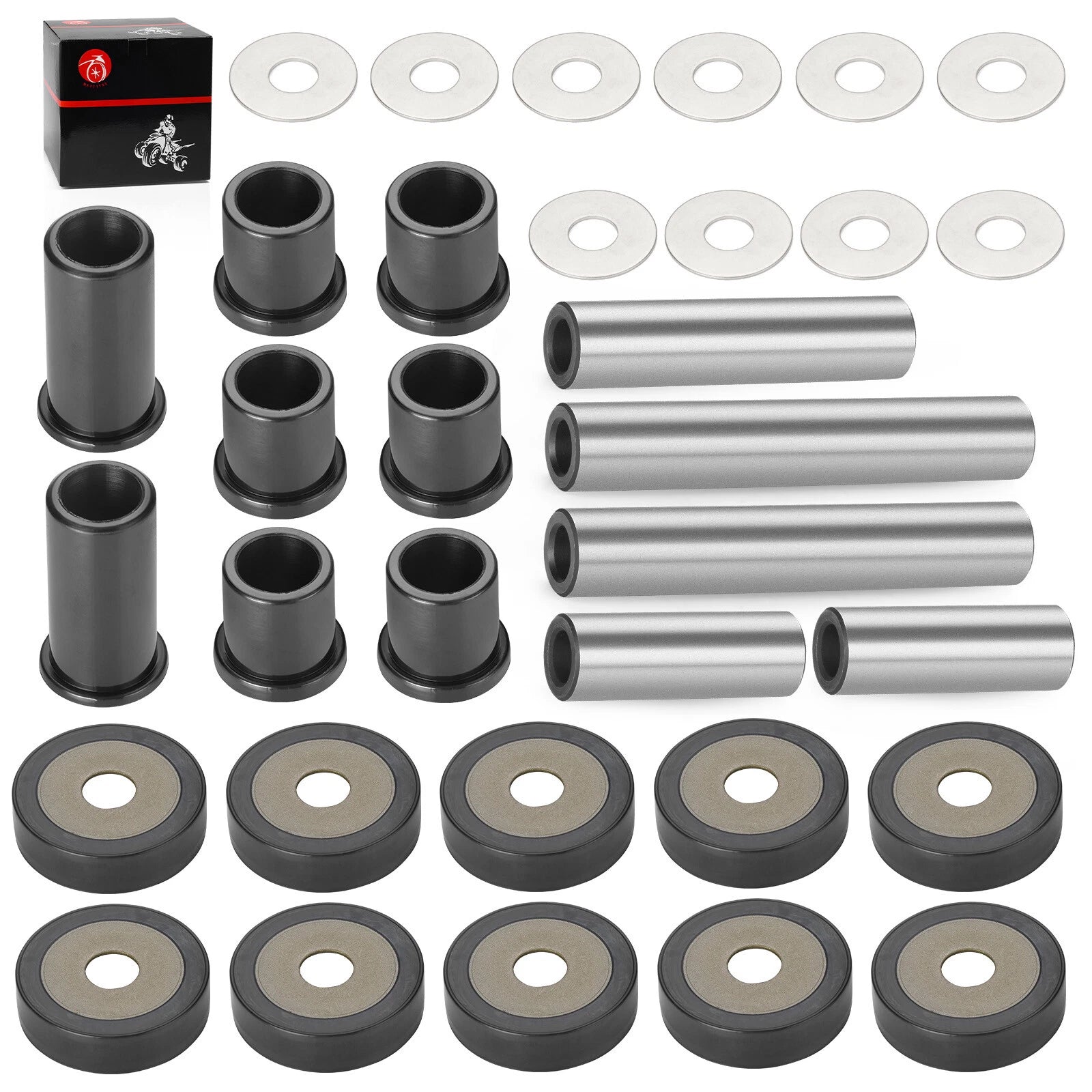 Rear A-Arm Bushing Rebuild Kit for Suzuki King Quad 700 LT-A700X (2005–2007)