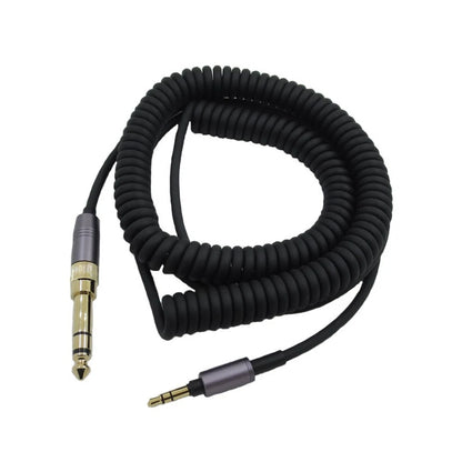Coiled 1.5m Gold Plated Connector Headphone Cable for Sony Headphones