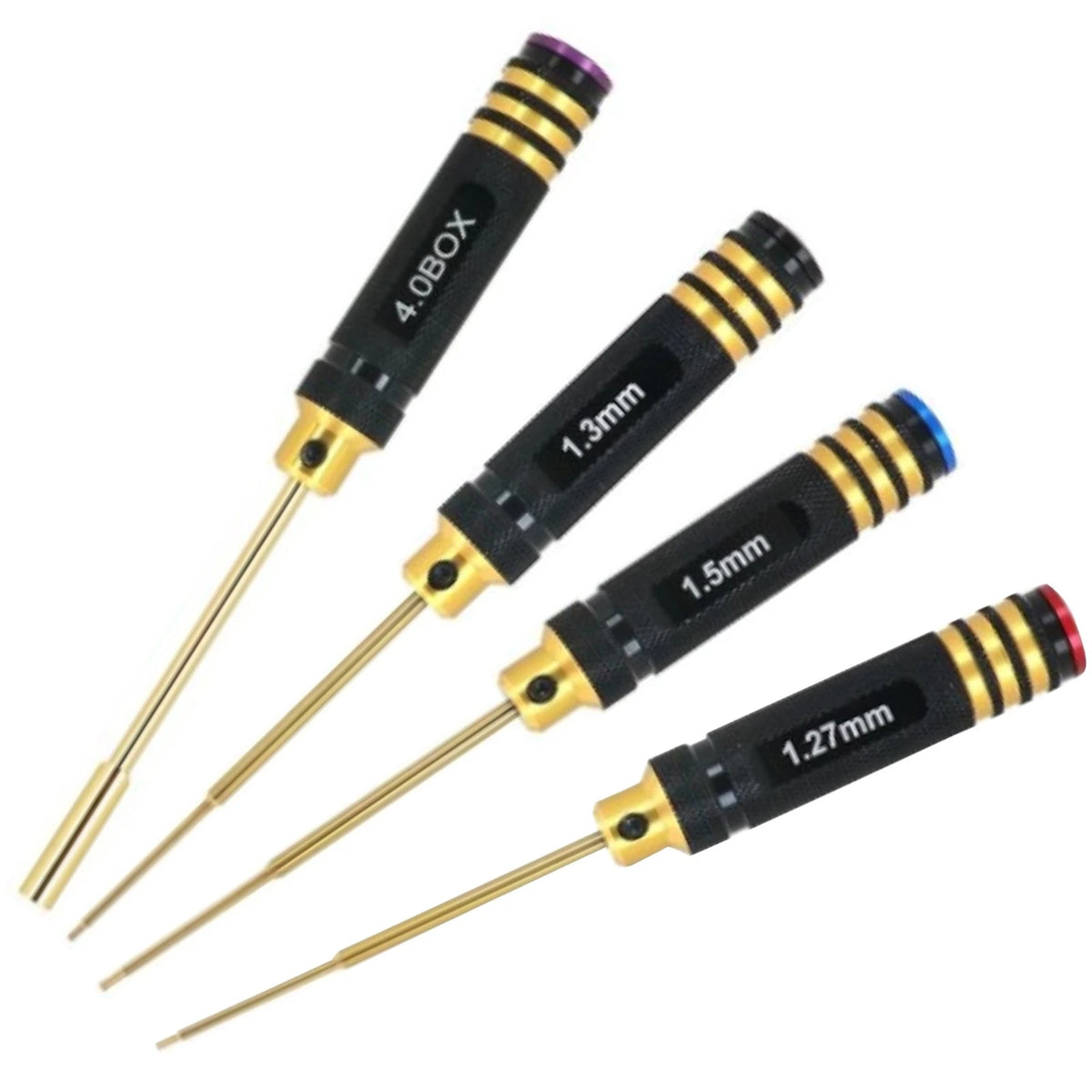 3Pcs Screwdrivers Set with 4.0 Nut Driver for Axial SCX24 C10 (2019–2023)