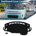 Dashboard Dash Cover Mat for Suzuki Spacia MK32S (2013–2017) Black Set