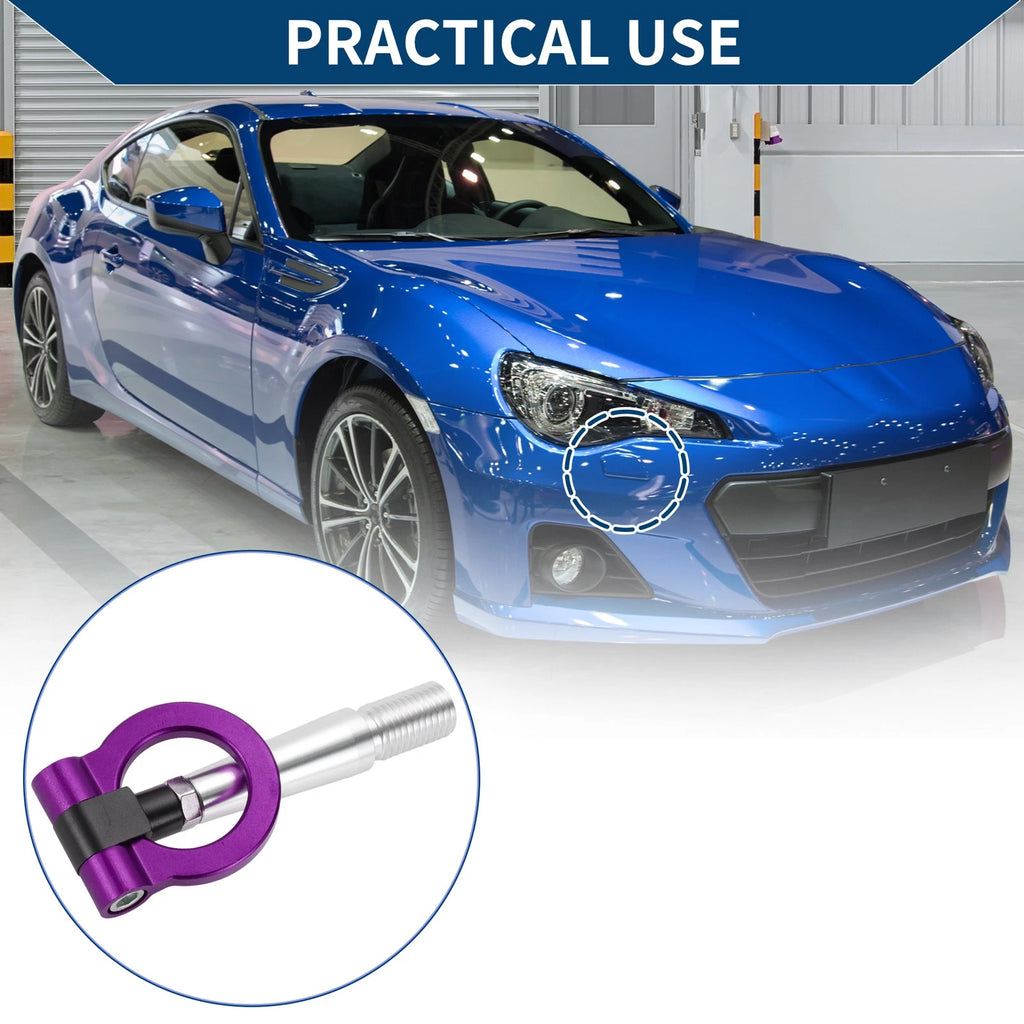 Metal Tow Hook Ring Replacement for Mitsubishi Lancer Evolution (2008–2015)