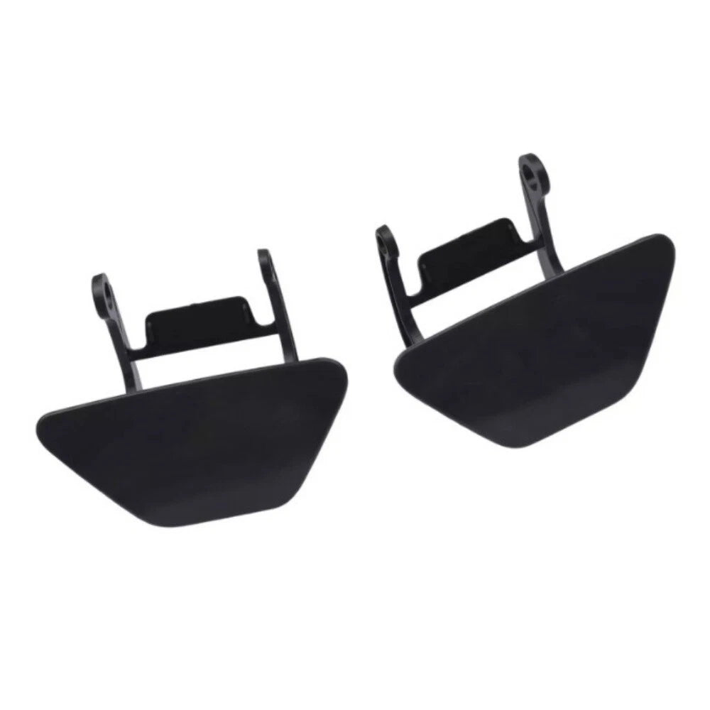 2Pcs Front Bumper Headlight Washer Cap Cover For BMW 5 Series F10 F18 2011-2013