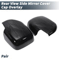 Rearview Mirror Cap Overlay Gloss Black Replacement for Toyota Land Cruiser (2010–2021)
