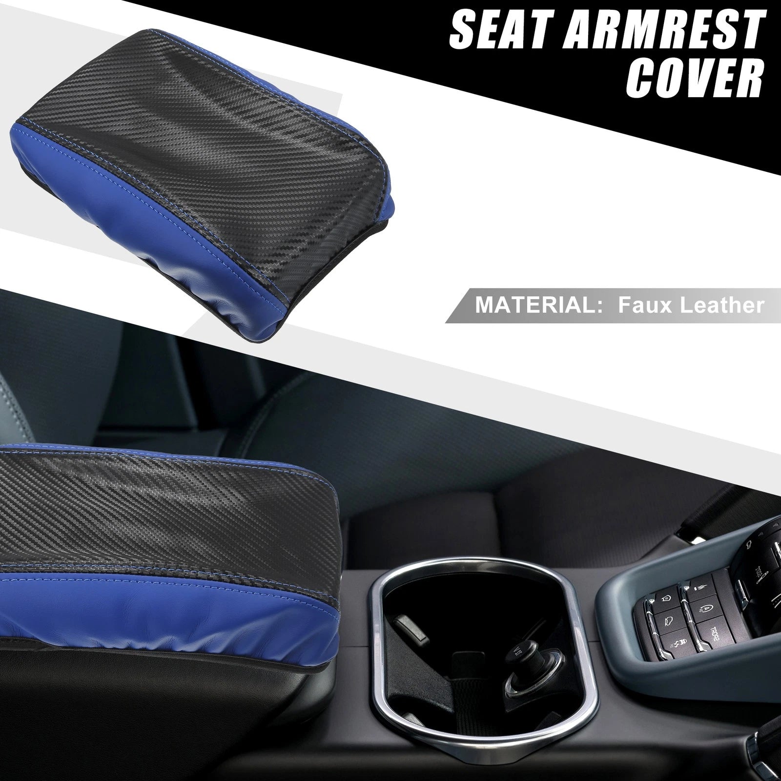 Car Center Console Armrest Cover Pad Replacement for Toyota Corolla Cross (2022–)