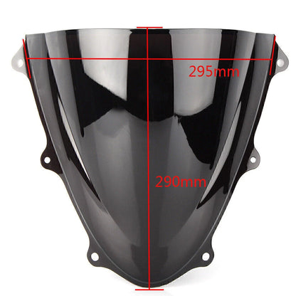 Windshield Wind Screen Motorcycle for Suzuki GSXR600/750 2011 - 2022 K11 Blue