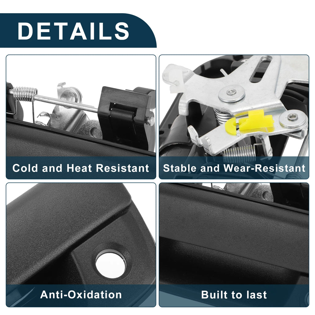 Tailgate Handle Bezel for Chevrolet Colorado GMC (2004–2012)