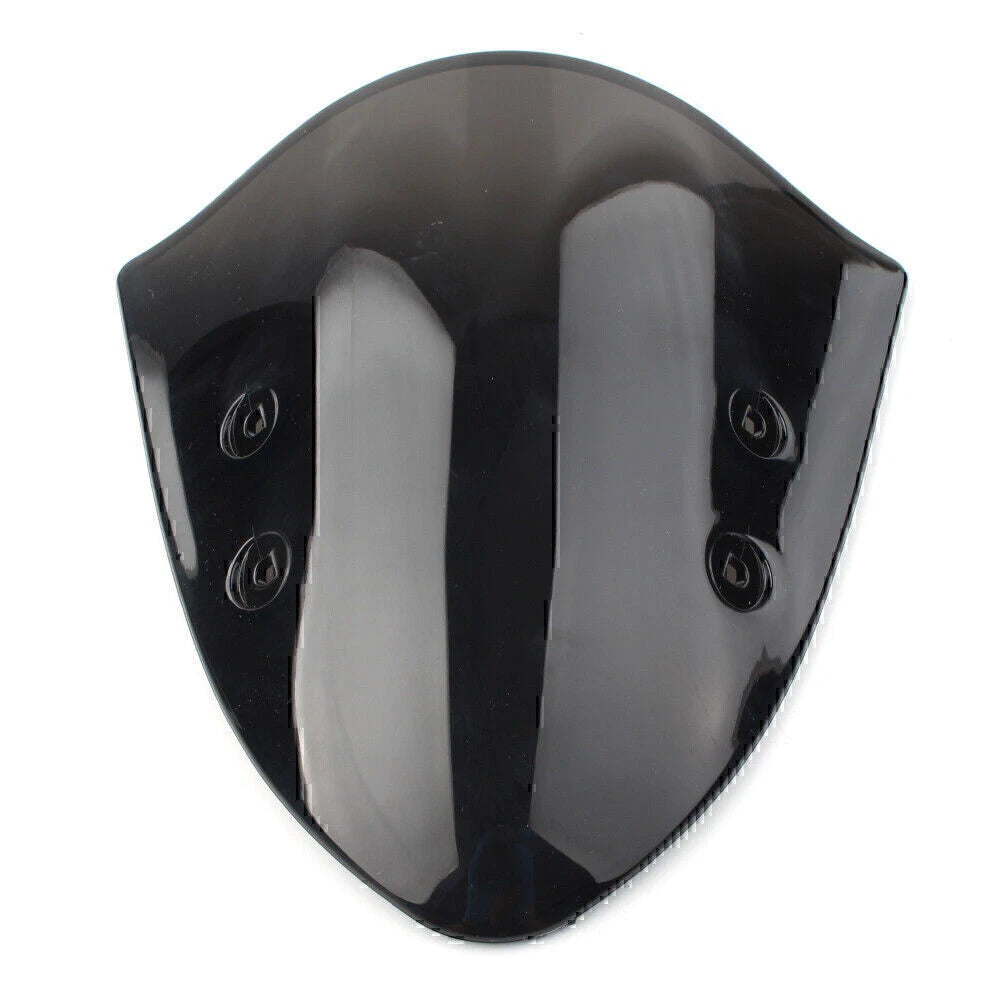 1x Black Windscreen for Kawasaki ER-6N (2012–2014)