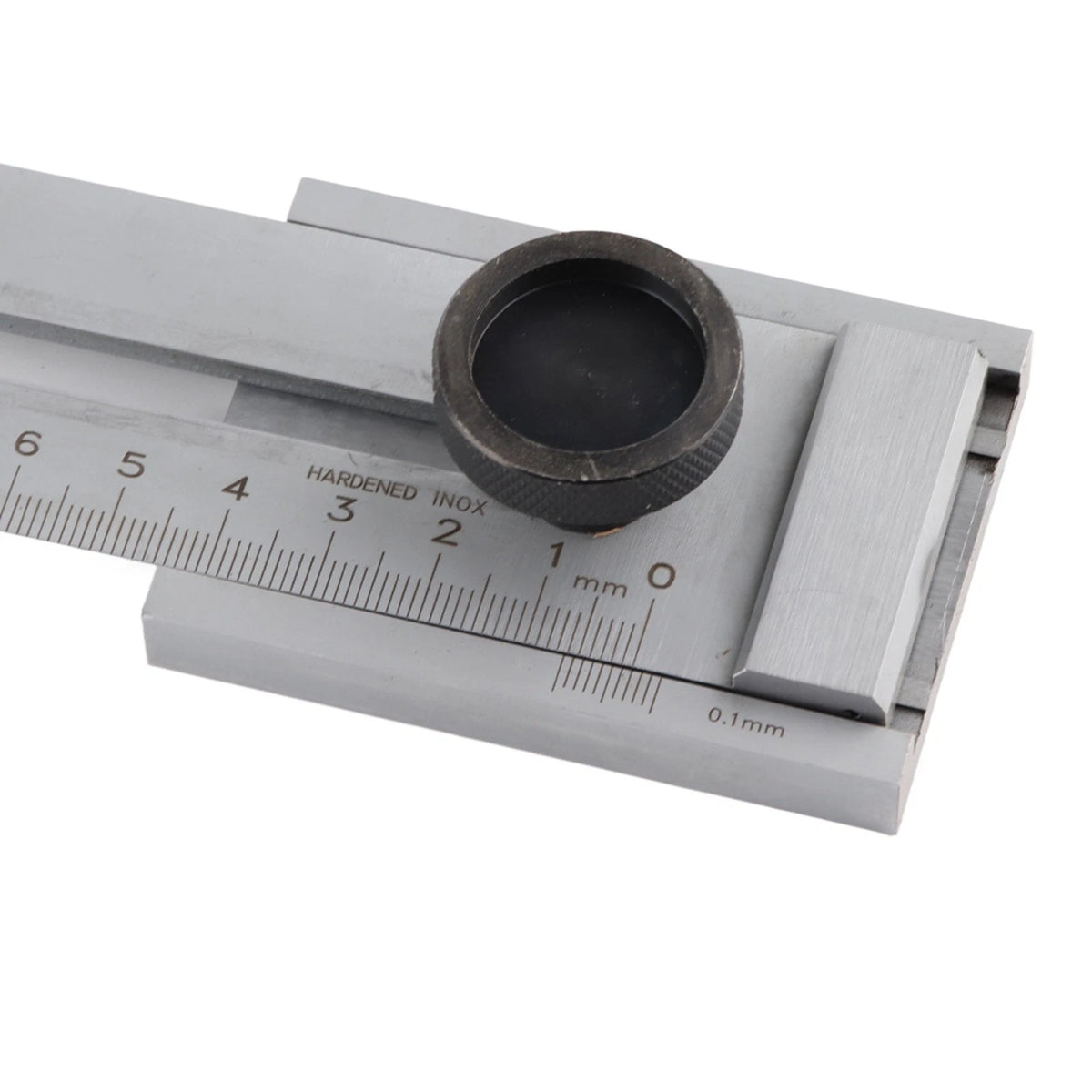 Metal Square Ruler 200mm for Precise Woodworking Use