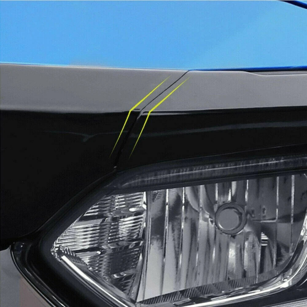 Front Grille Chrome Delete Blackout Vinyl Trim for Ford (2018–2020)